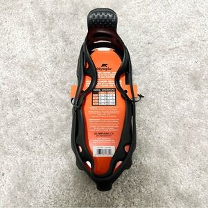 OLYMPIA Ice Cleats Portable Snow & Ice Shoe Grips Size Small Women's size 5-8